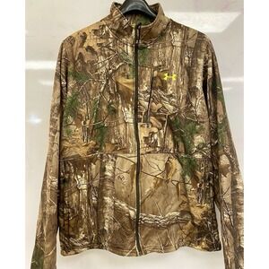 Under Armour 2XL Scent Control Full-Zip Hunting Jacket Realtree Camo Pattern
